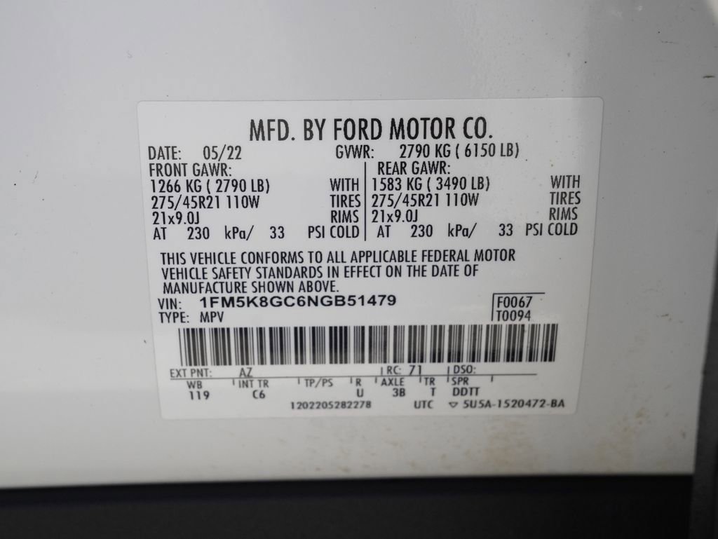 Used 2022 Ford Explorer ST w/ Equipment Group 401A AWD/4WD image 40