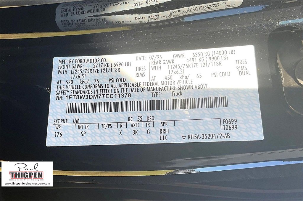 New 2026 Ford F350 King Ranch w/ Chrome Package image 13