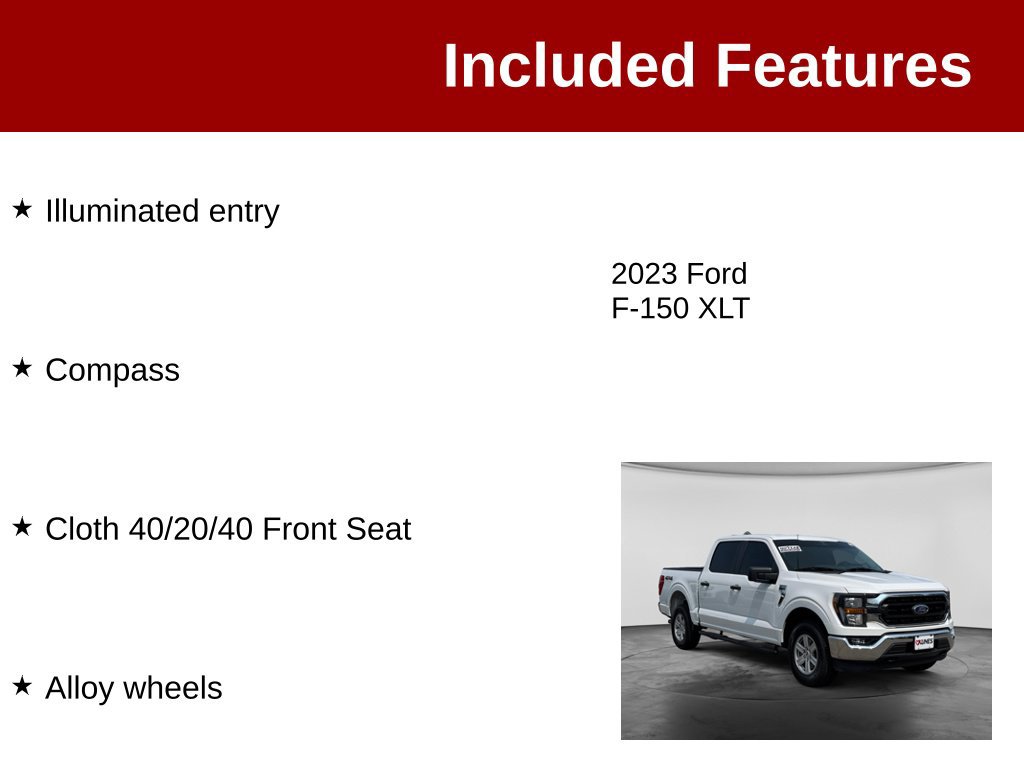 Used 2023 Ford F150 XLT AWD/4WD image 4