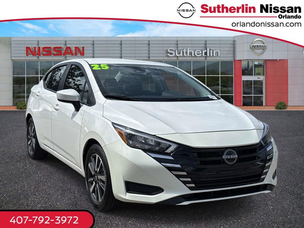 Used 2025 Nissan Versa SV FWD image 1