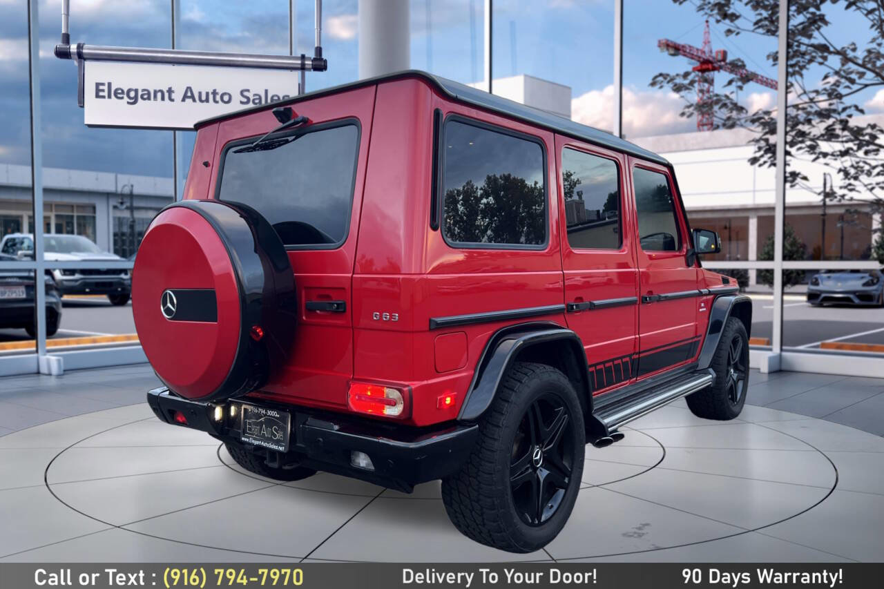 Used 2017 Mercedes-Benz G 63 AMG 4MATIC image 4