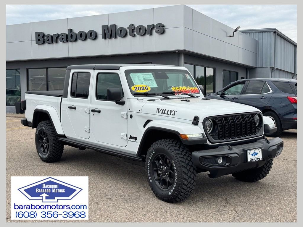 New 2026 Jeep Gladiator Willys image 1