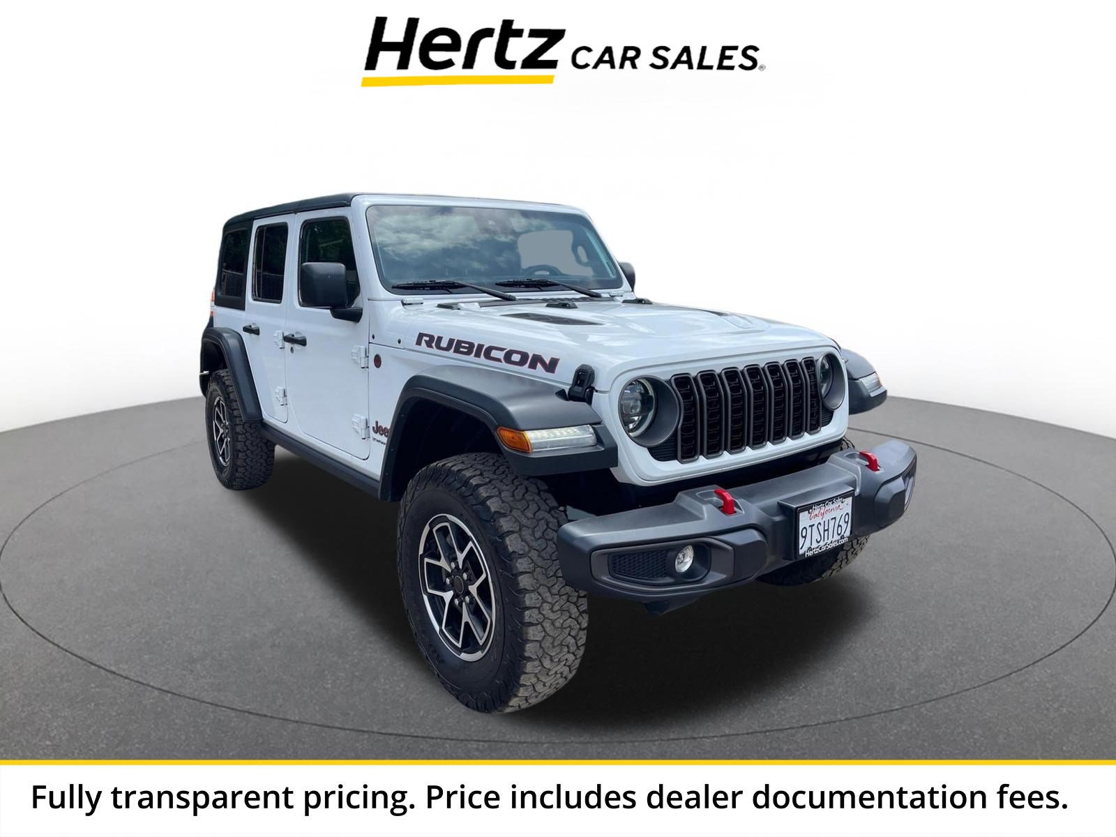 Used 2025 Jeep Wrangler Unlimited Rubicon AWD/4WD image 1