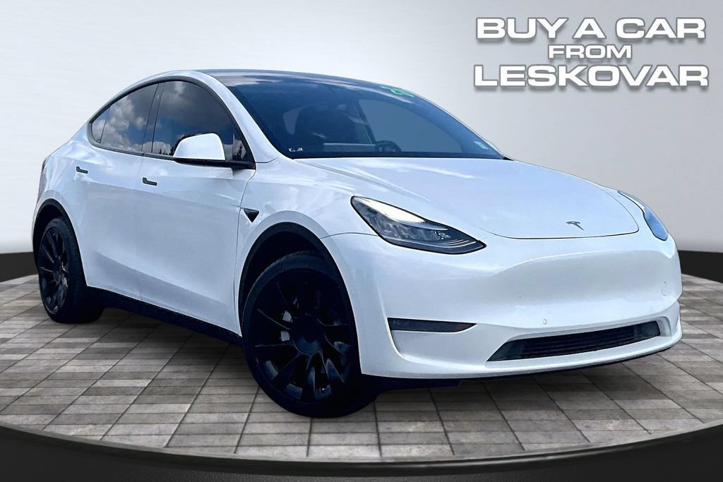 Used 2020 Tesla Model Y Long Range AWD/4WD image 1