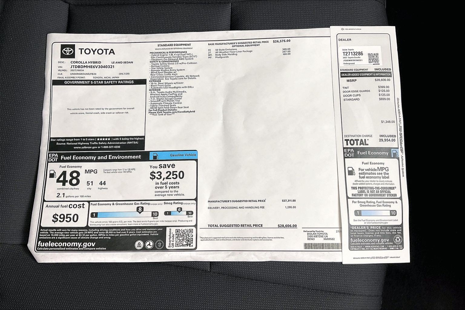 New 2027 Toyota Corolla LE AWD/4WD image 21