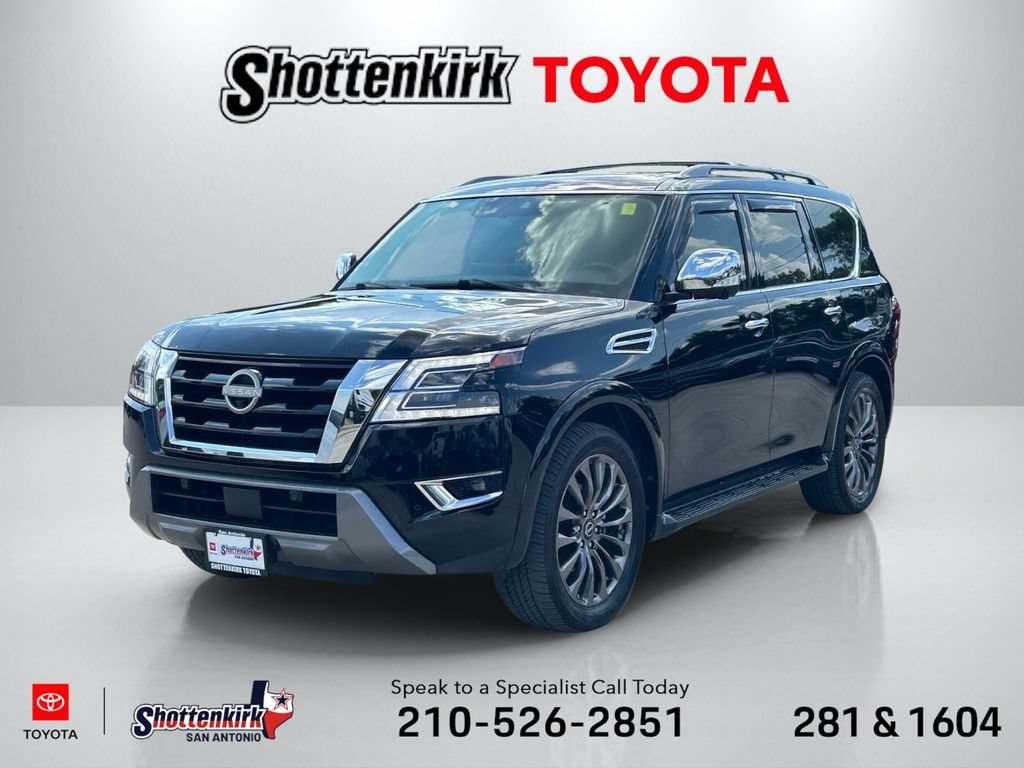 Used 2024 Nissan Armada Platinum w/ Cargo Package AWD/4WD video 1