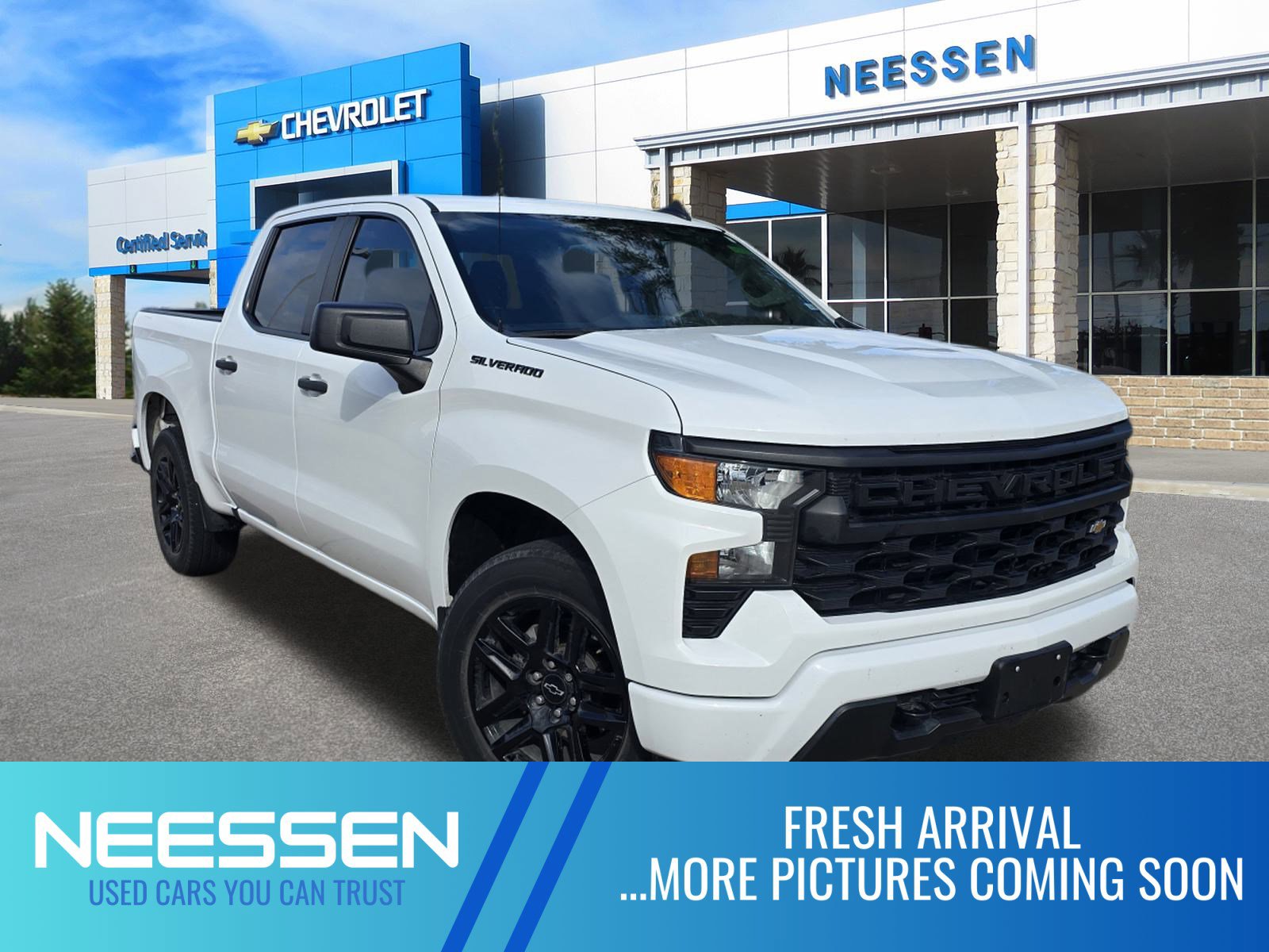 Used 2023 Chevrolet Silverado 1500 Custom w/ LPO, Dark Essentials Package image 1