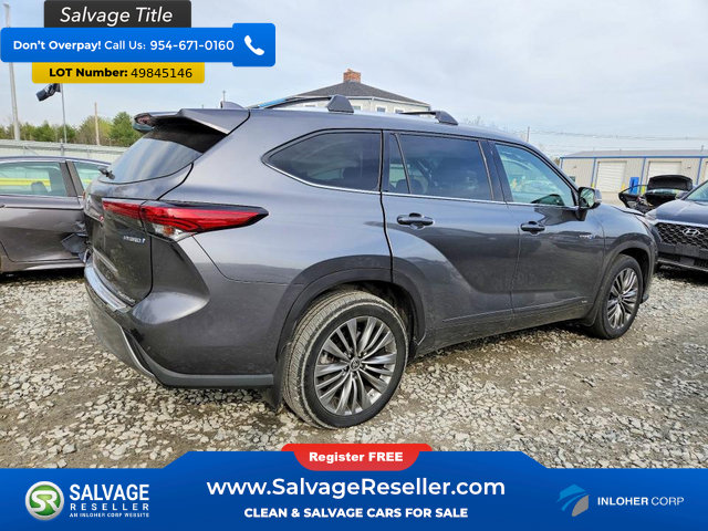 Used 2021 Toyota Highlander Platinum AWD/4WD image 4