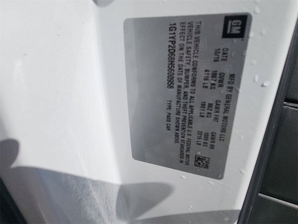 Used 2017 Chevrolet Corvette Z06 w/ Battery Protection Package image 32