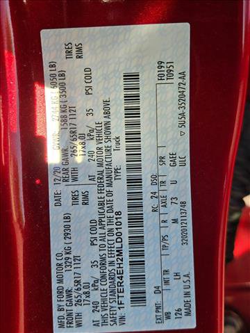 Certified 2021 Ford Ranger XLT w/ Equipment Group 301A Mid RWD image 23