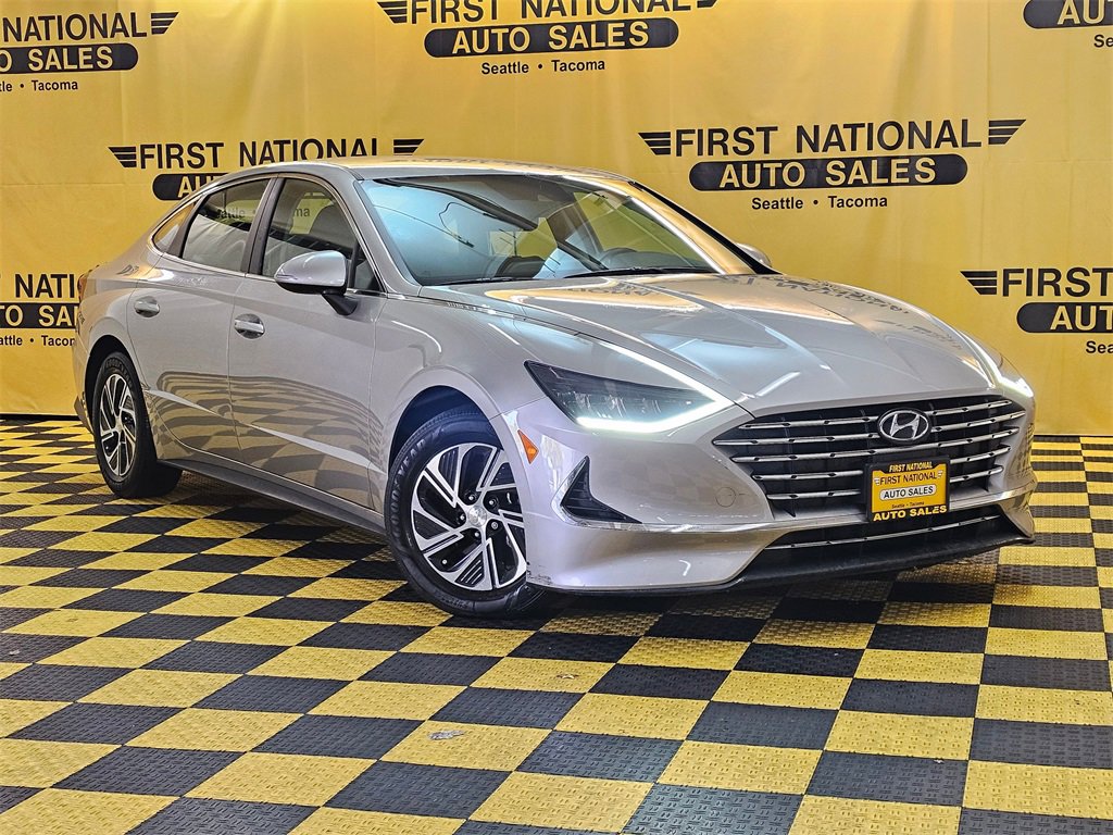 Used 2021 Hyundai Sonata Blue