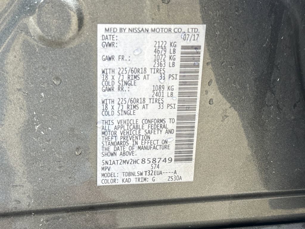 Used 2017 Nissan Rogue SL w/ SL Premium Package image 30