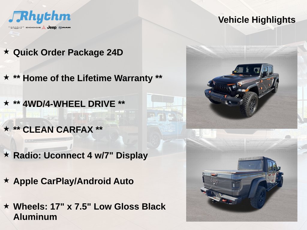 Used 2021 Jeep Gladiator Mojave AWD/4WD image 5