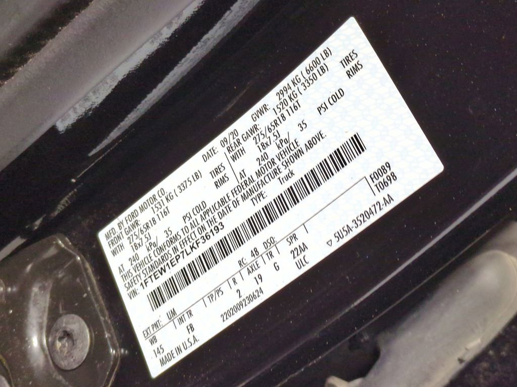 Used 2020 Ford F150 XLT w/ Equipment Group 302A Luxury image 43