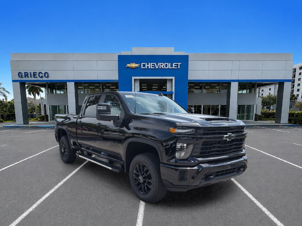 New 2026 Chevrolet Silverado 2500 Custom w/ Custom Blackout Package RWD image 1