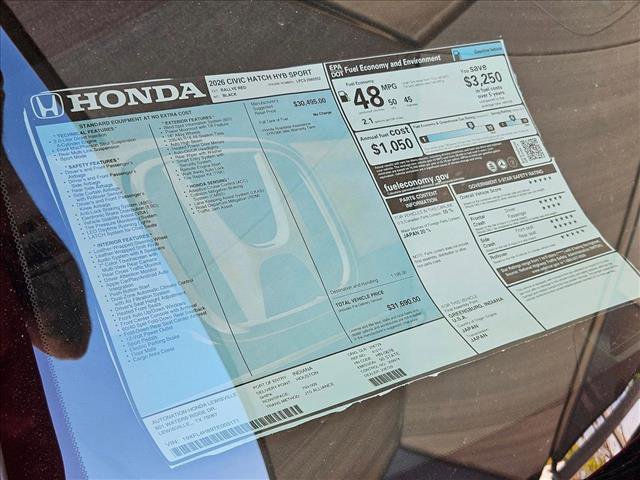 New 2026 Honda Civic Sport image 17