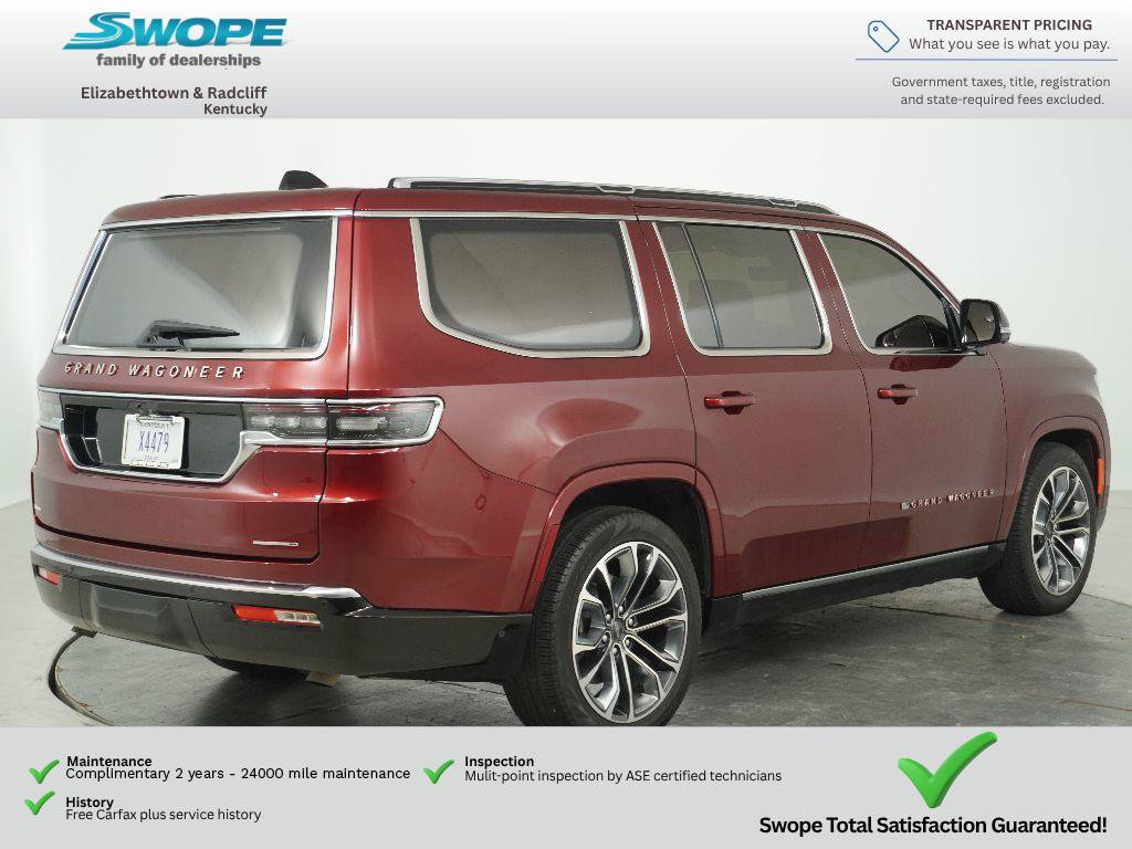 Used 2024 Jeep Grand Wagoneer Series III w/ Rear Seat Video Group 1 AWD/4WD image 3
