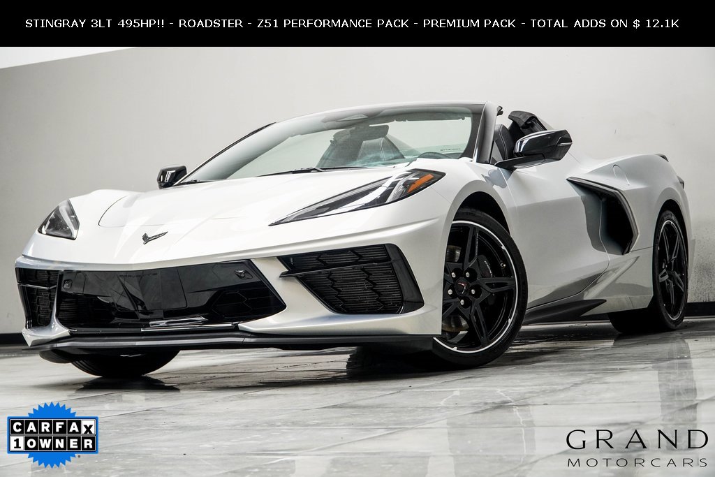 Used 2024 Chevrolet Corvette Stingray Premium Conv w/ Z51 Performance Package image 1