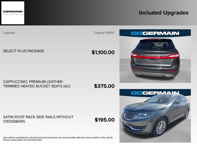 Used 2017 Lincoln MKX Select w/ Select Plus Package image 22