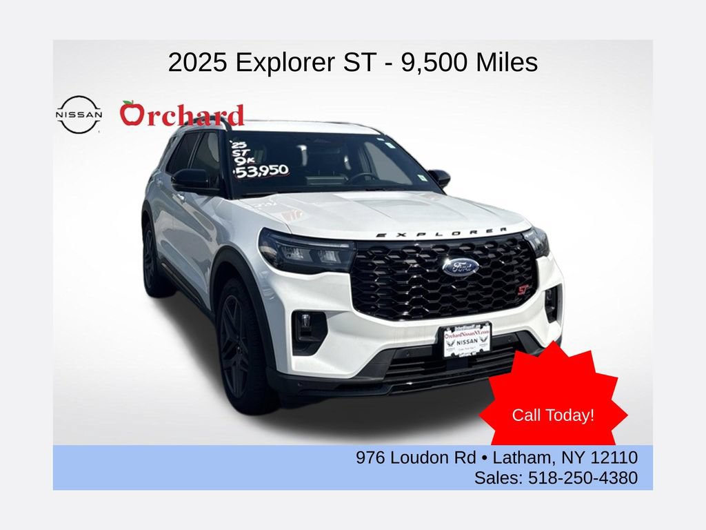 Used 2025 Ford Explorer ST w/ Sun And Sound Package