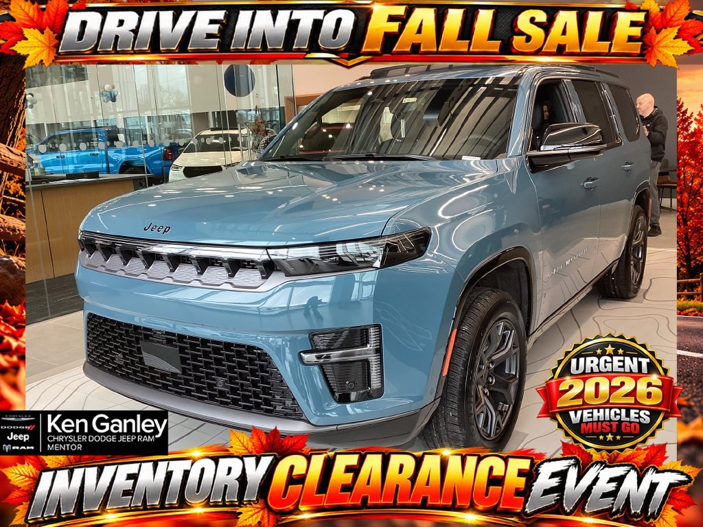 New 2026 Jeep Grand Wagoneer Limited w/ Premium Group II AWD/4WD image 3