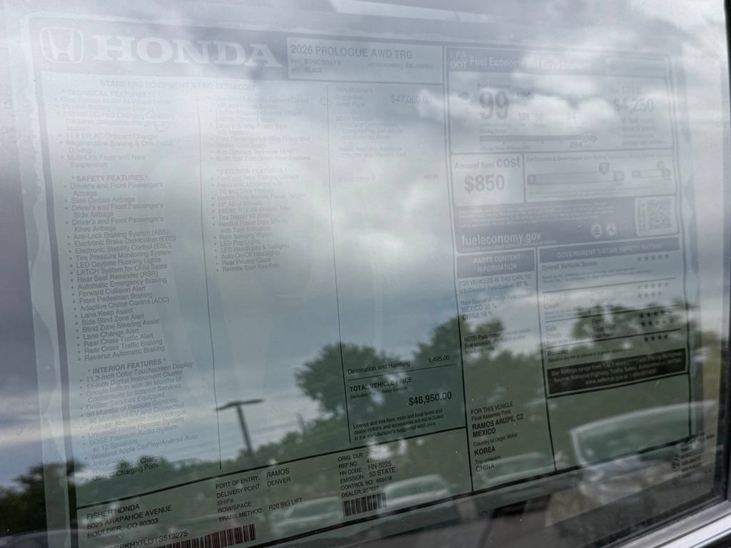 New 2026 Honda Prologue Touring image 26
