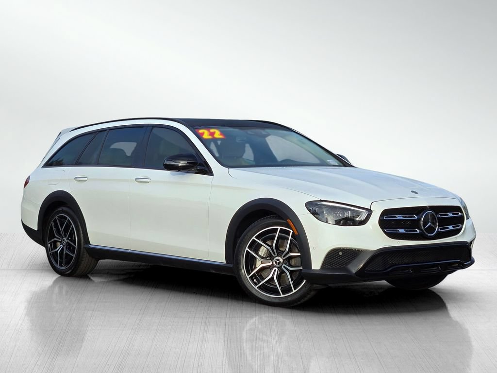 Used 2022 Mercedes-Benz E 450 4MATIC All-Terrain Wagon w/ Driver Assistance Package image 1