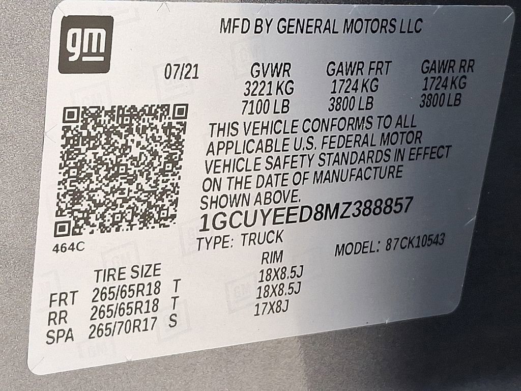 Used 2021 Chevrolet Silverado 1500 RST image 26