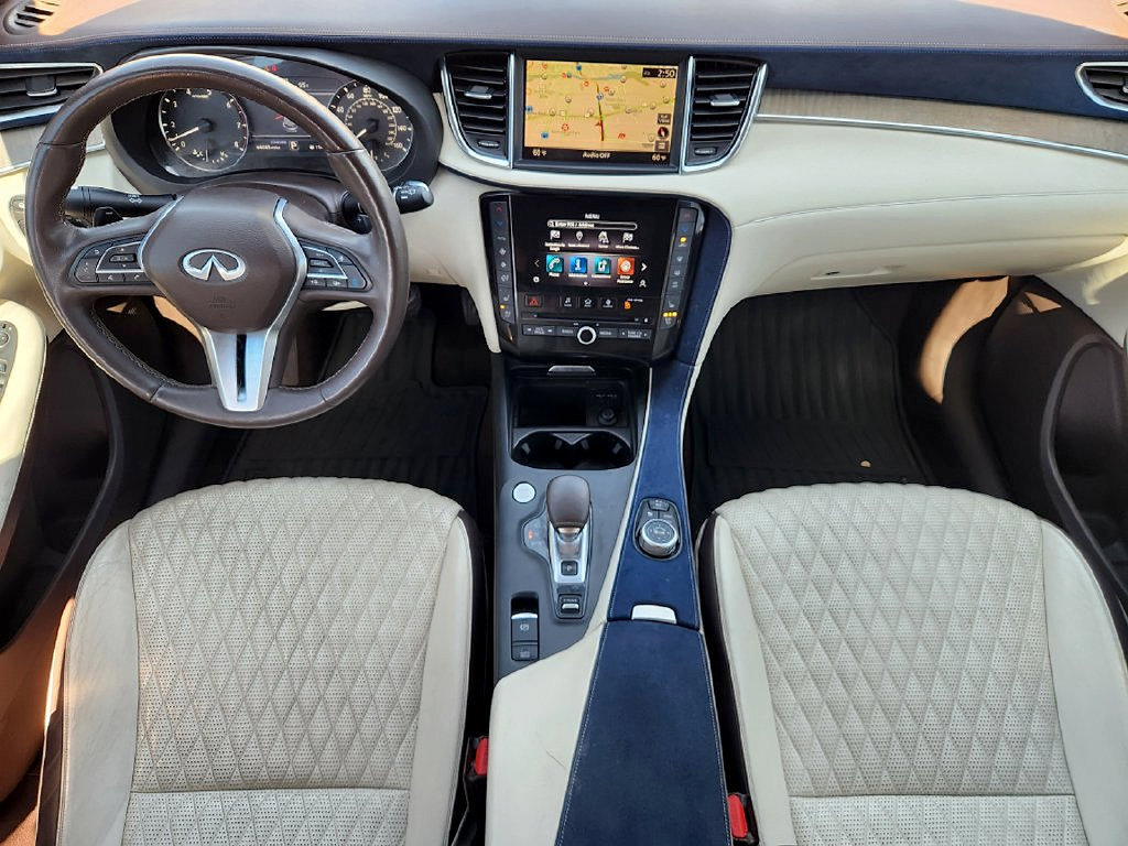 Used 2021 INFINITI QX50 Autograph w/ Premium White Leather Package FWD image 26