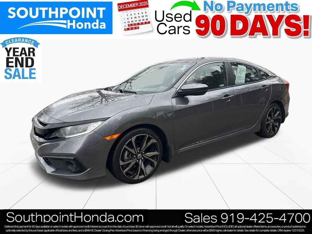 Used 2019 Honda Civic Sport video 3