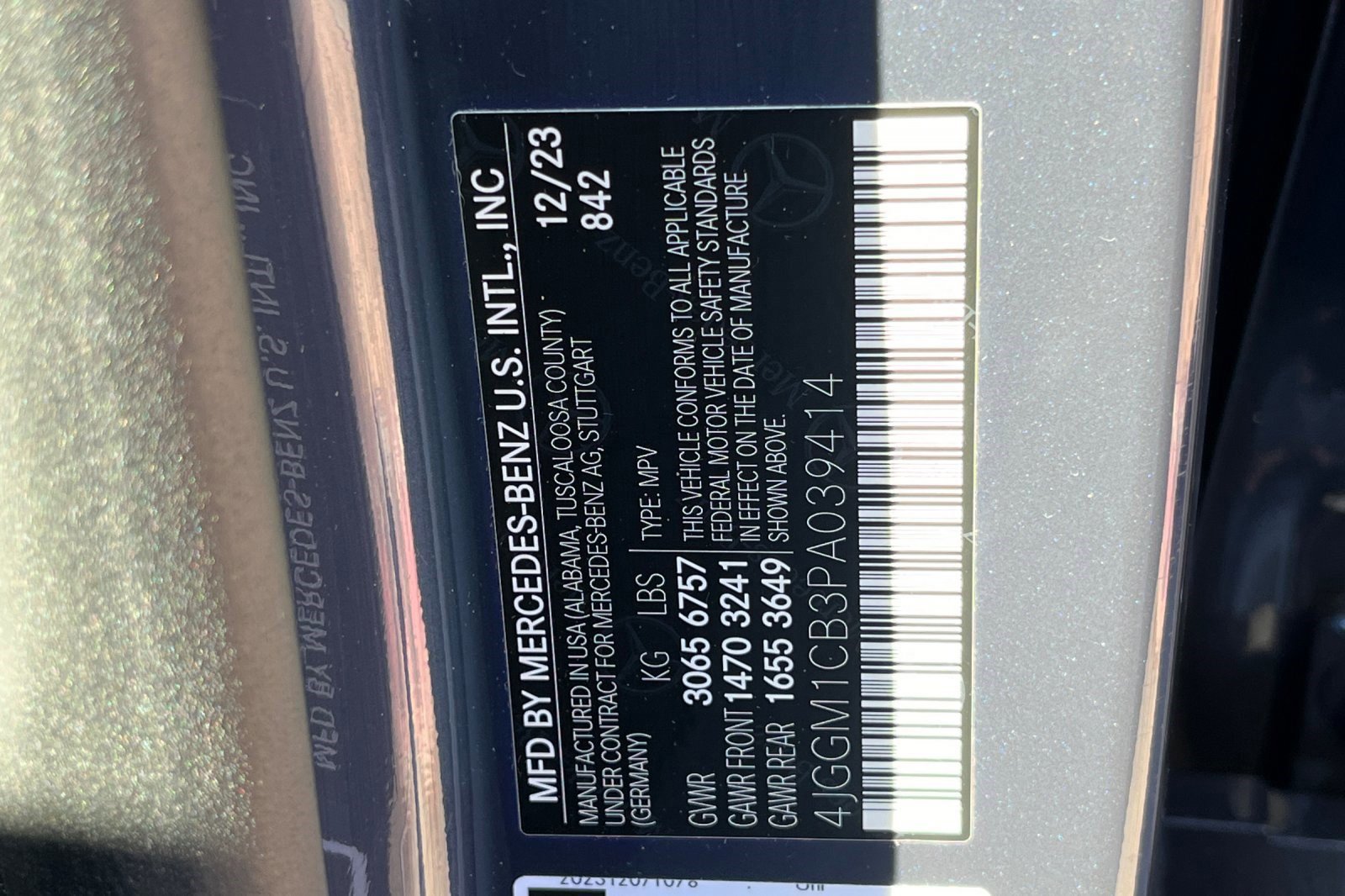 Used 2023 Mercedes-Benz EQE 350+ 4MATIC SUV image 10