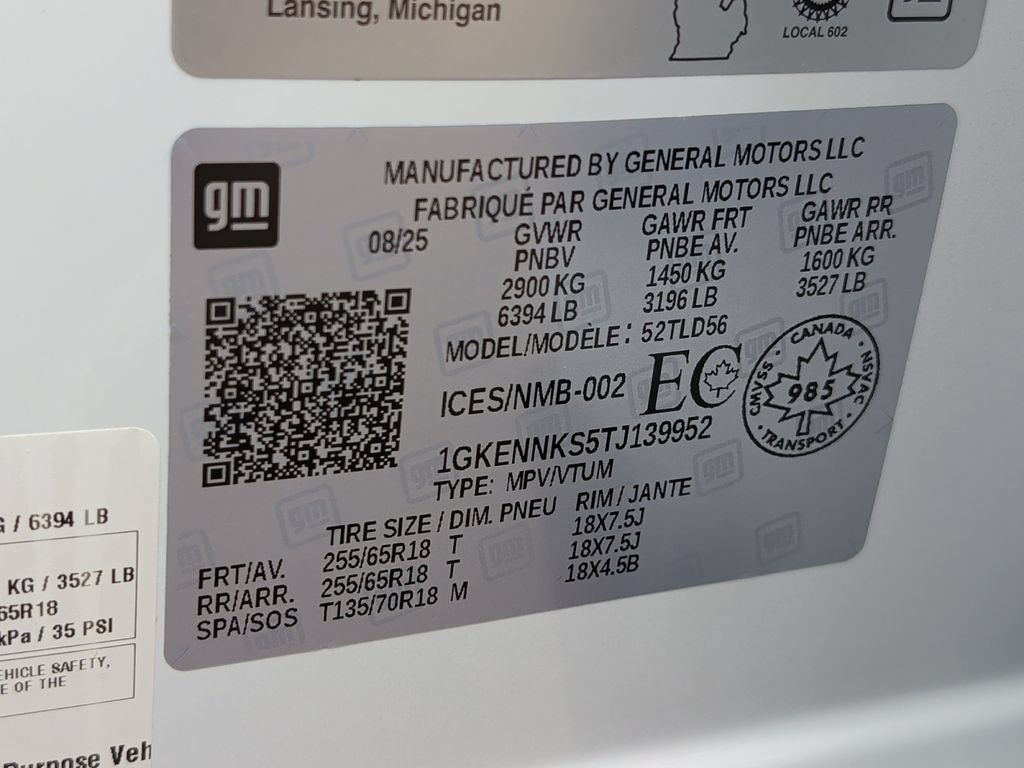Used 2026 GMC Acadia Elevation w/ LPO, Floor Liner Package AWD/4WD image 40
