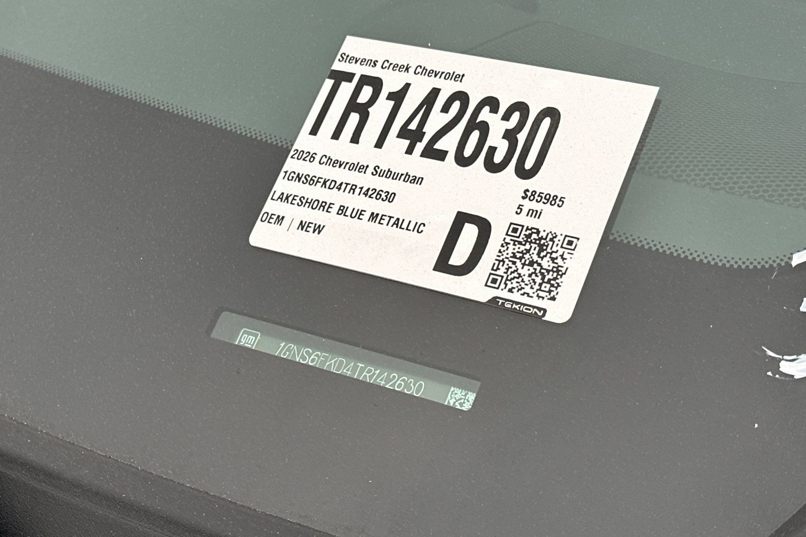 New 2026 Chevrolet Suburban Premier w/ Sun And Tow Package image 34