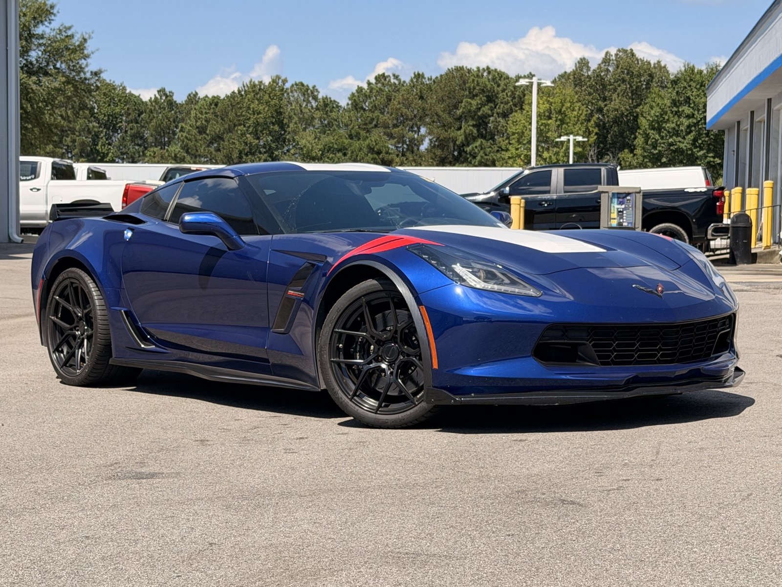 Used 2018 Chevrolet Corvette Grand Sport w/ Battery Protection Package RWD image 2