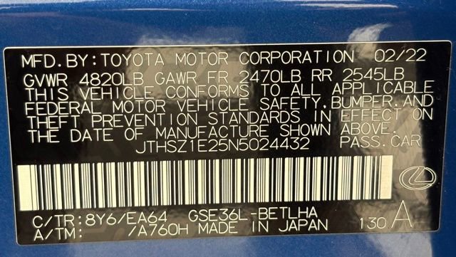 Used 2022 Lexus IS 350 F Sport w/ Dynamic Handling Package AWD/4WD image 45