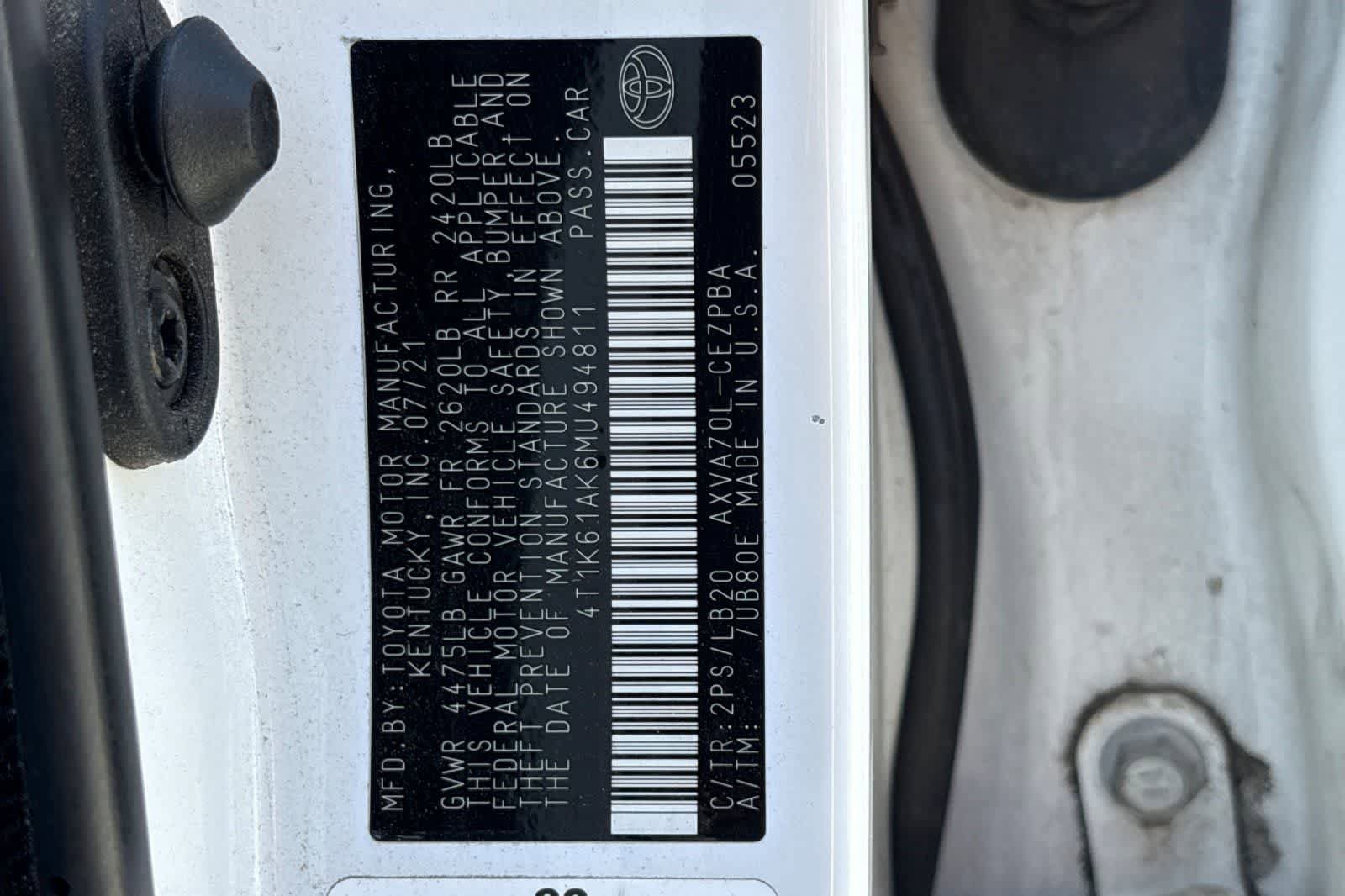 Used 2021 Toyota Camry XSE FWD image 28