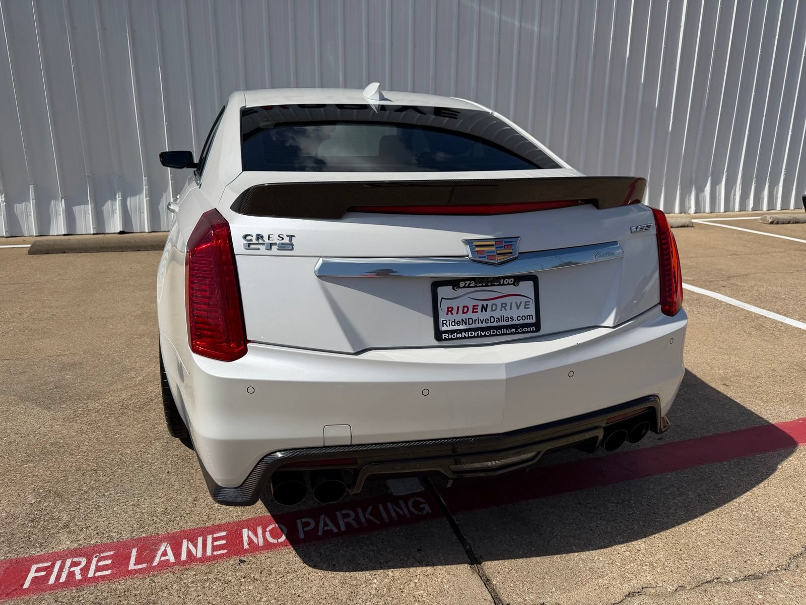Used 2017 Cadillac CTS V w/ Carbon Black Package RWD image 5