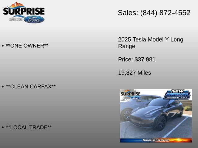 Used 2025 Tesla Model Y Long Range RWD image 6