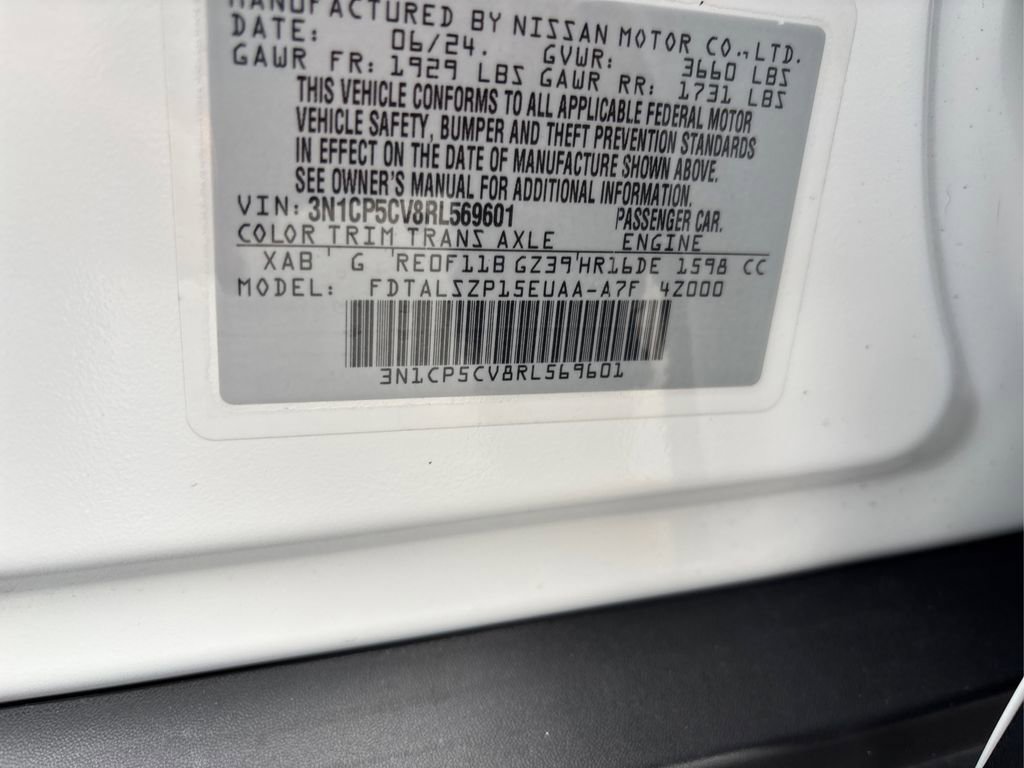 Certified 2024 Nissan Kicks SV w/ Interior Electronics Package image 16