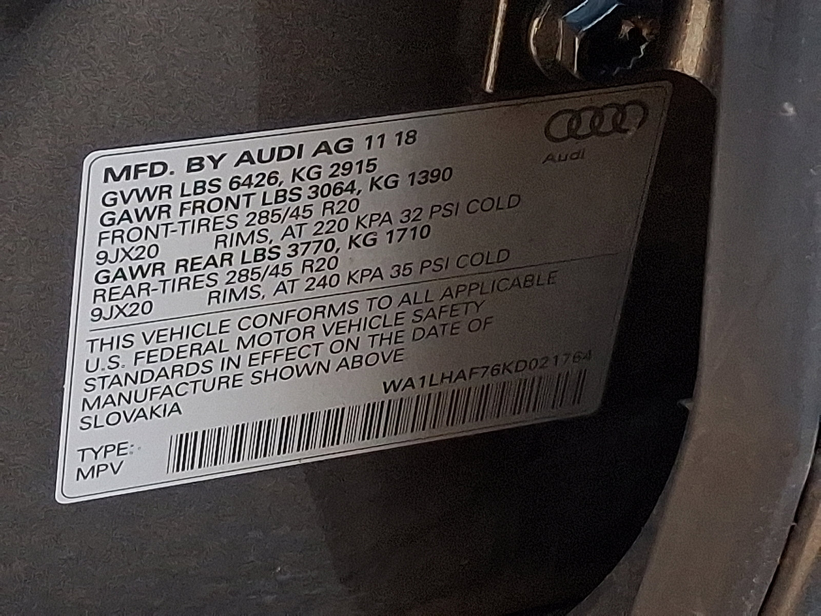 Used 2019 Audi Q7 2.0T Premium Plus w/ Premium Plus Package image 27