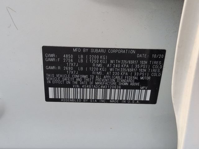 Used 2021 Subaru Outback Premium AWD/4WD image 38