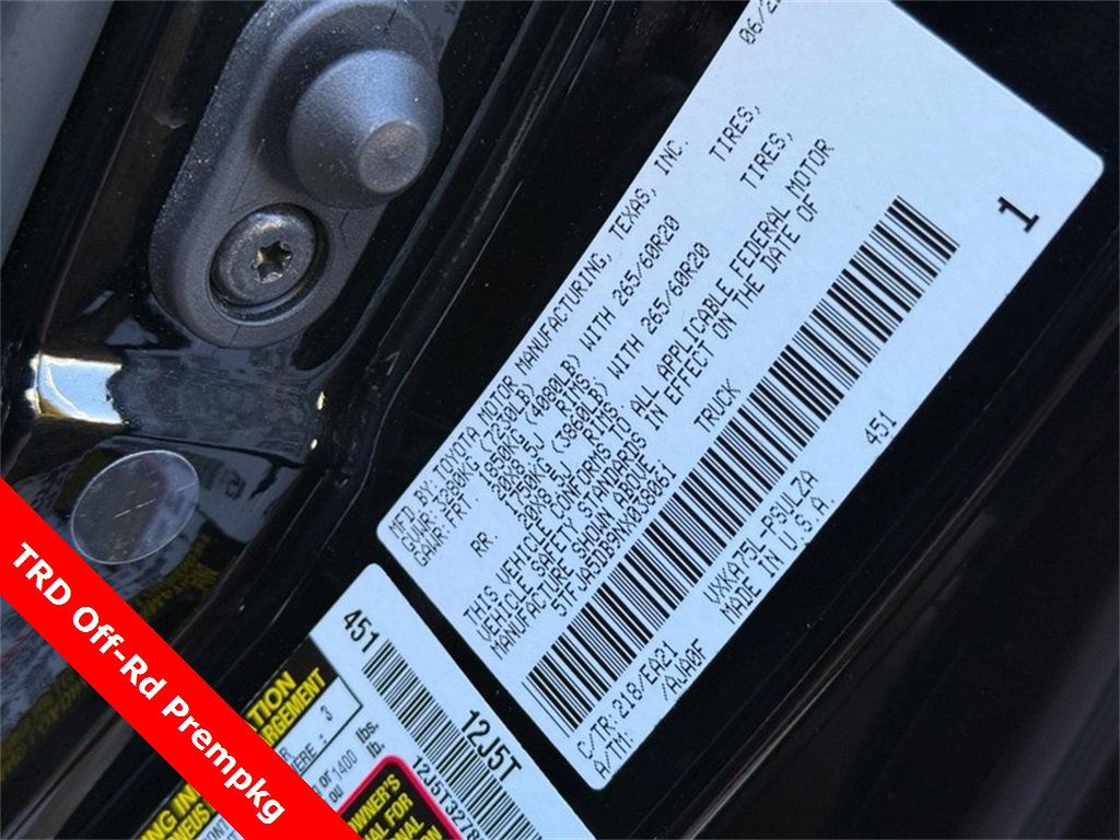 Used 2022 Toyota Tundra Limited w/ TRD Off-Road Package image 31