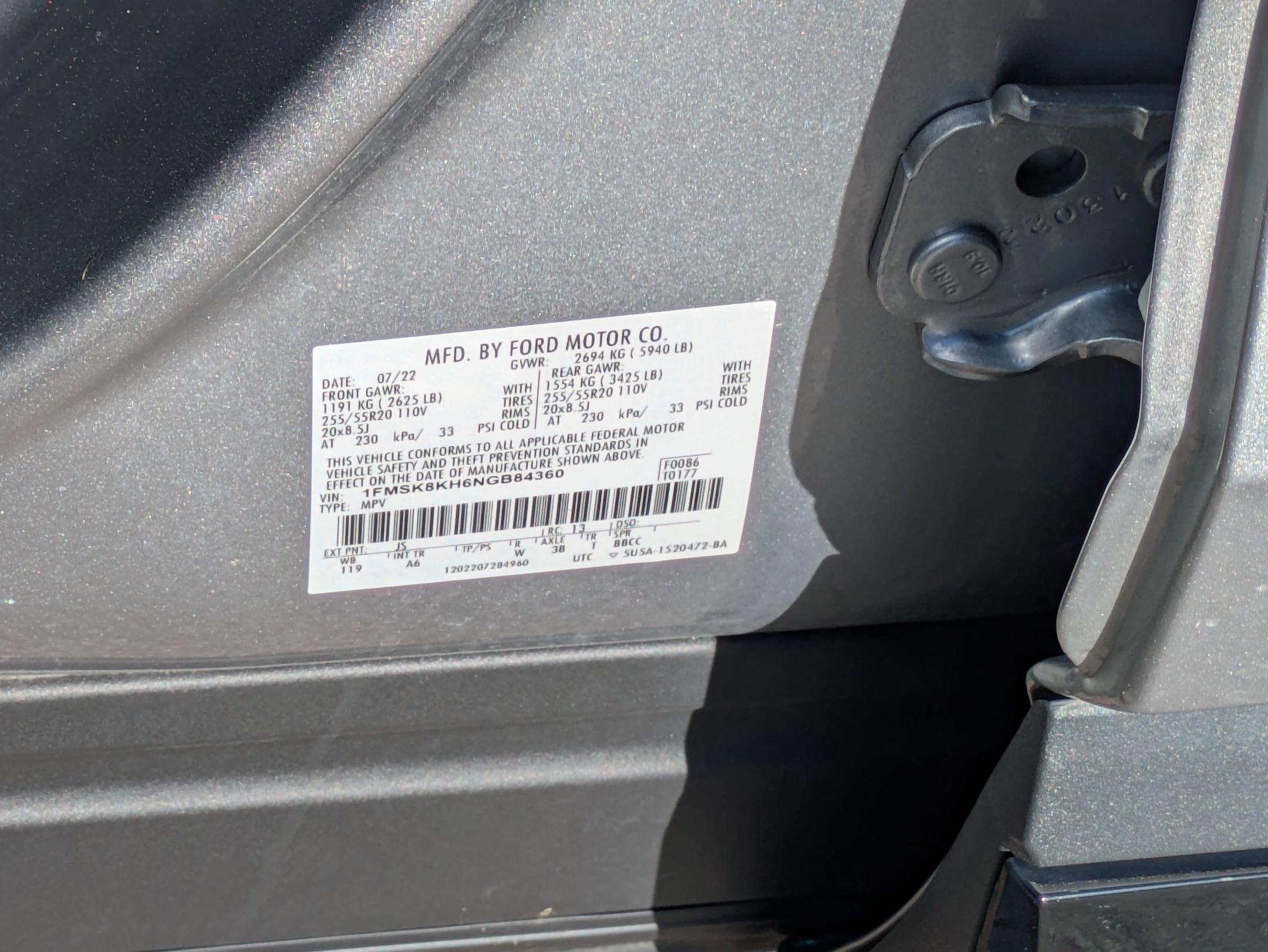 Certified 2022 Ford Explorer ST-Line w/ Class IV Trailer Tow Package AWD/4WD image 44