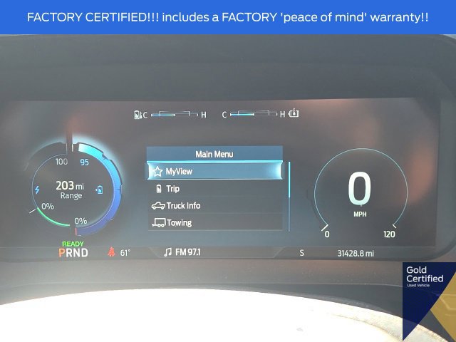 Certified 2022 Ford F150 Lightning Pro AWD/4WD image 40
