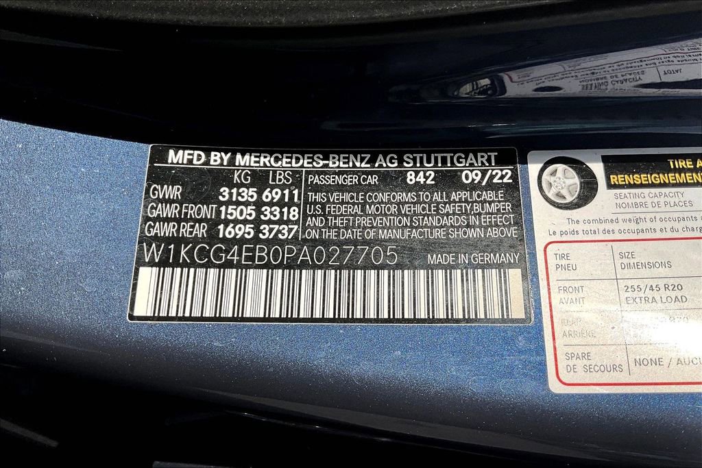 Certified 2023 Mercedes-Benz EQS 580 4MATIC Sedan image 33