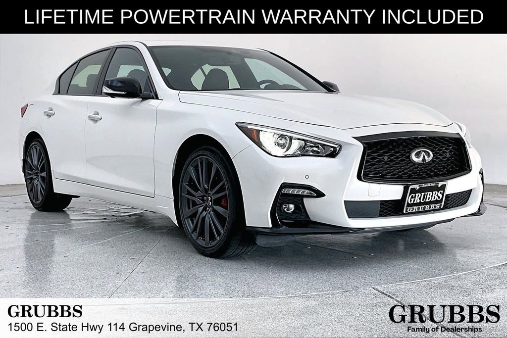 Certified 2024 INFINITI Q50 Red Sport 400 image 1