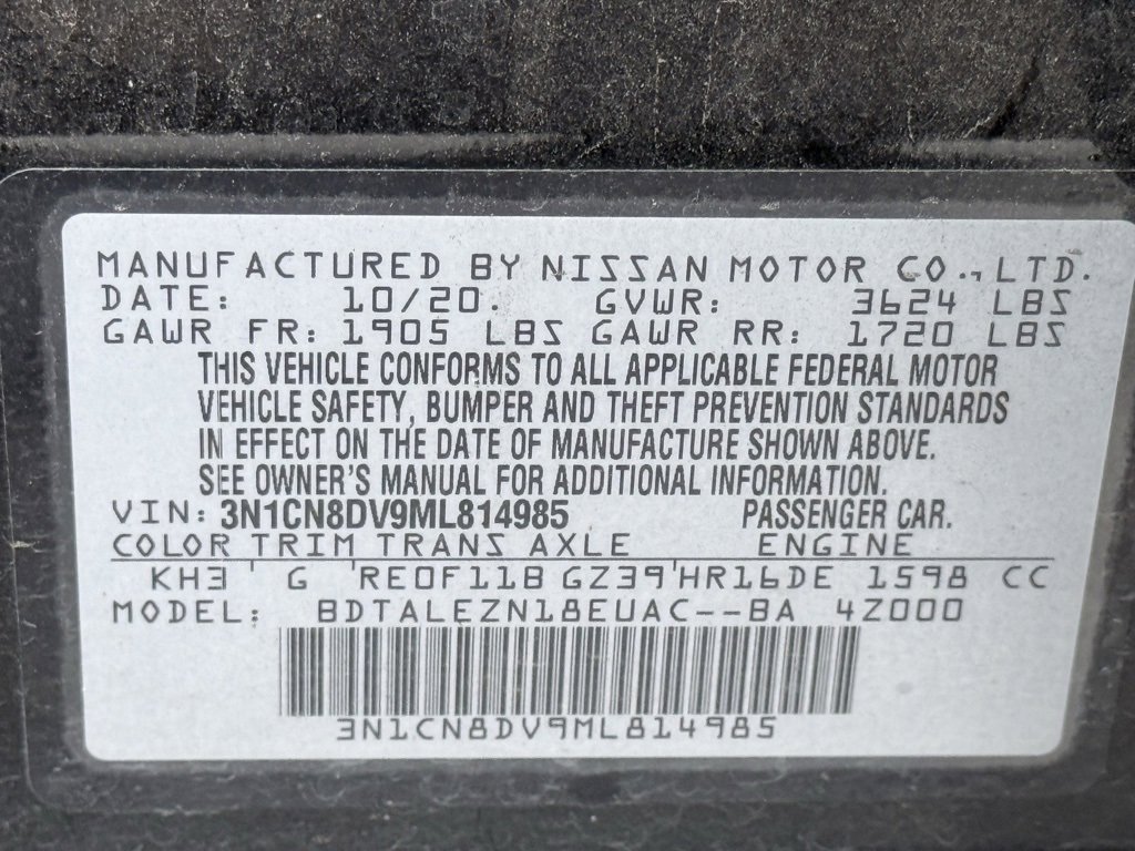 Used 2021 Nissan Versa S image 34