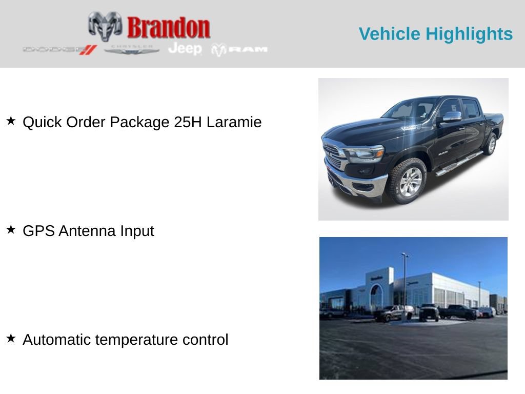 Used 2022 RAM 1500 Laramie AWD/4WD image 2