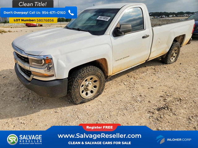 Used 2016 Chevrolet Silverado 1500 W/T