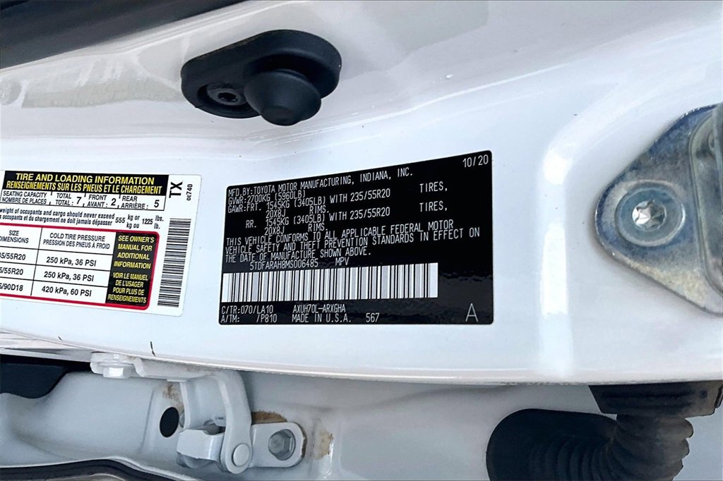 Certified 2021 Toyota Highlander Platinum image 19